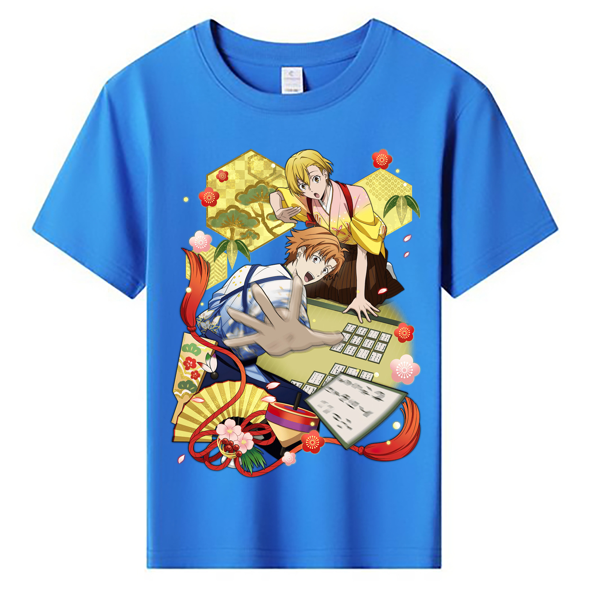 （画像用） 文豪ストレイドッグス Bungo Stray Dogs 綿100％キッズTシャツ（フロントプリント）
